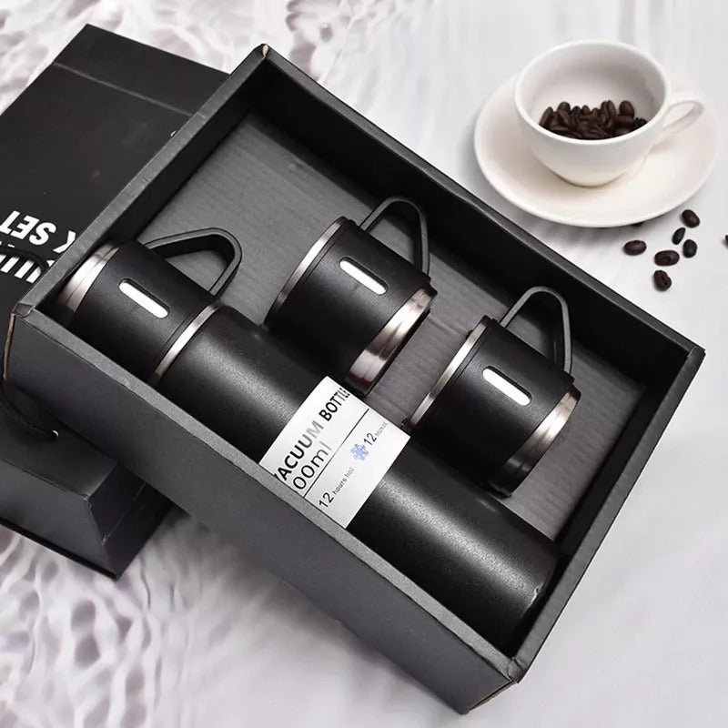 Set Termo 3 Tazas 500ml Frio Caliente