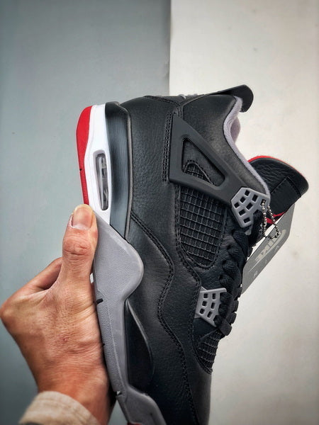 Air Jordan 4 Retro "Bred Reimagined" / 40 - 47.5 / CALIDAD G5 - PK - LX 🔥