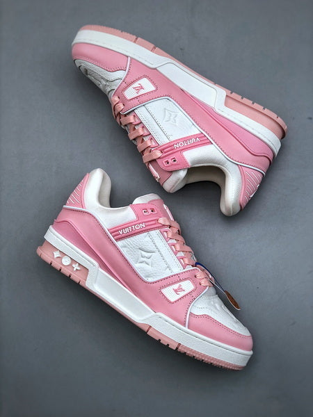 Louis Vuitton LV Trainer ROSADA / 35 - 45 / CALIDAD G5 - PK - LX 🔥