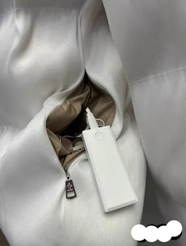 🧥 Chaqueta Moncler Maya 70 by Palm Angels – Blanco Brillante / S - M - L - XL / CALIDAD LX 🔥