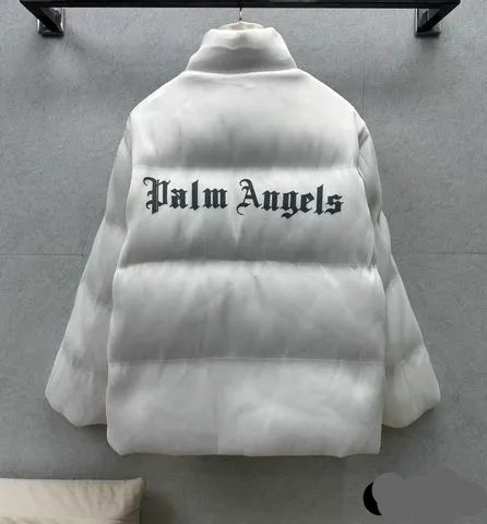 🧥 Chaqueta Moncler Maya 70 by Palm Angels – Blanco Brillante / S - M - L - XL / CALIDAD LX 🔥