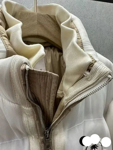 🧥 Chaqueta Moncler Maya 70 by Palm Angels – Blanco Brillante / S - M - L - XL / CALIDAD LX 🔥