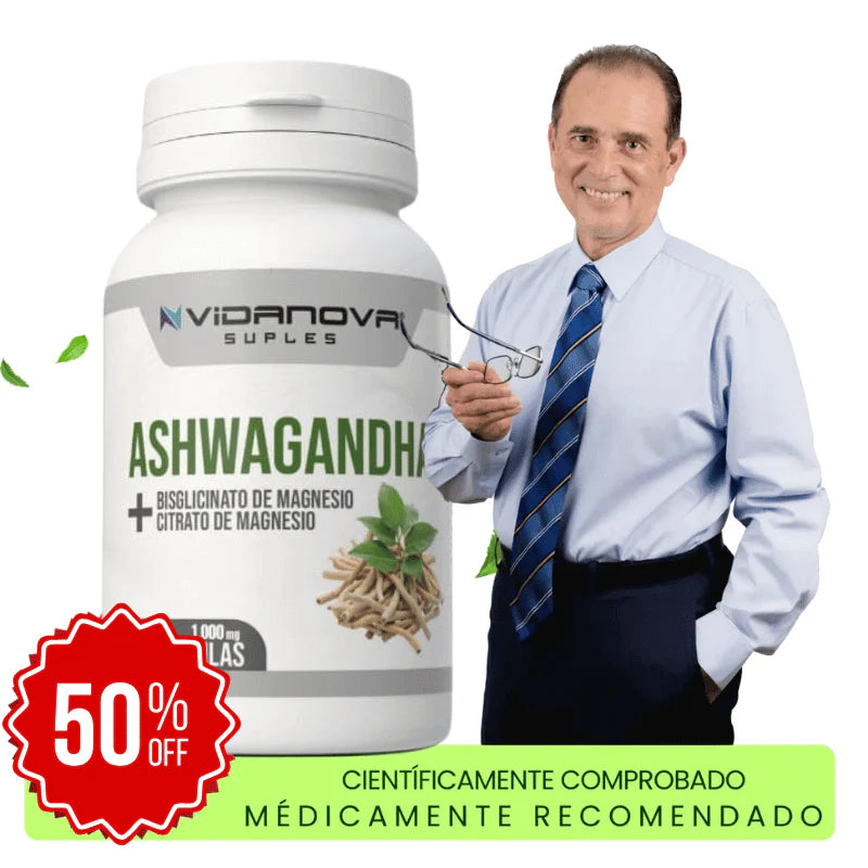 🌱🔥 Pure Ashwagandha™ 🔥🌱+ Magnesio 1000mg 60 CAPS 💯 ORIGINAL💯🔥 (NO CONTAMOS CON IMITACIONES) 🔥
