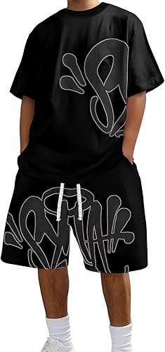 Conjunto Syna World By Central Cee Camiseta y Pantalón Corto / S - M - L - XL / CALIDAD PK - LX 🔥