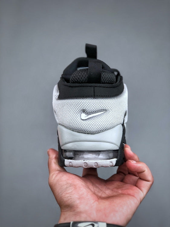 Nike Air More Uptempo Low Negra y Blanco / 36 - 47 / CALIDAD G5 - PK - LX 🔥