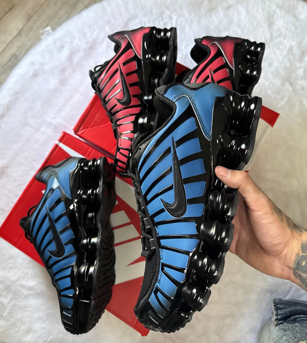 Nike Shox TL “Camaleón” Negras / 40 - 47 / CALIDAD G5 - PK - LX 🔥