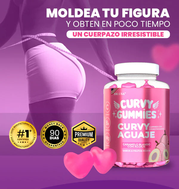 🩷🍬 GlowCurvesᵀᴹ 🍬🦋CURVY GUMMIES 60 🔥(NO CONTAMOS CON IMITACIONES) 🔥