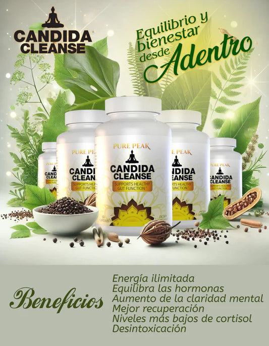 CANDIDA CLEANSE 🌿Zen Cleanse💊™ Pastillas de Limpieza Natural Contra Hongo Candida