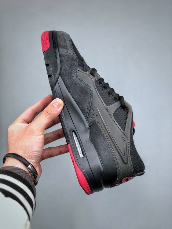 Nike Air Jordan 4 Retro RM Negro / 36 - 47 / CALIDAD G5 - PK - LX 🔥