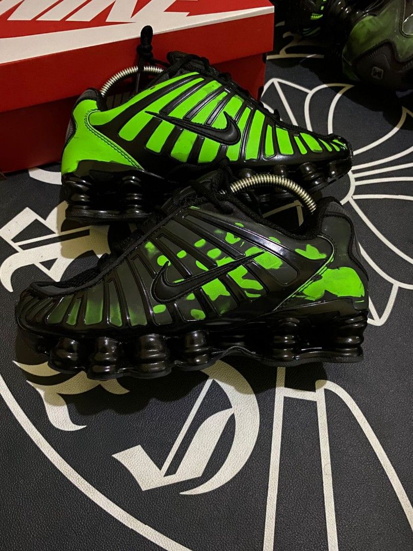 Nike Shox TL “Camaleón” Negras / 40 - 47 / CALIDAD G5 - PK - LX 🔥