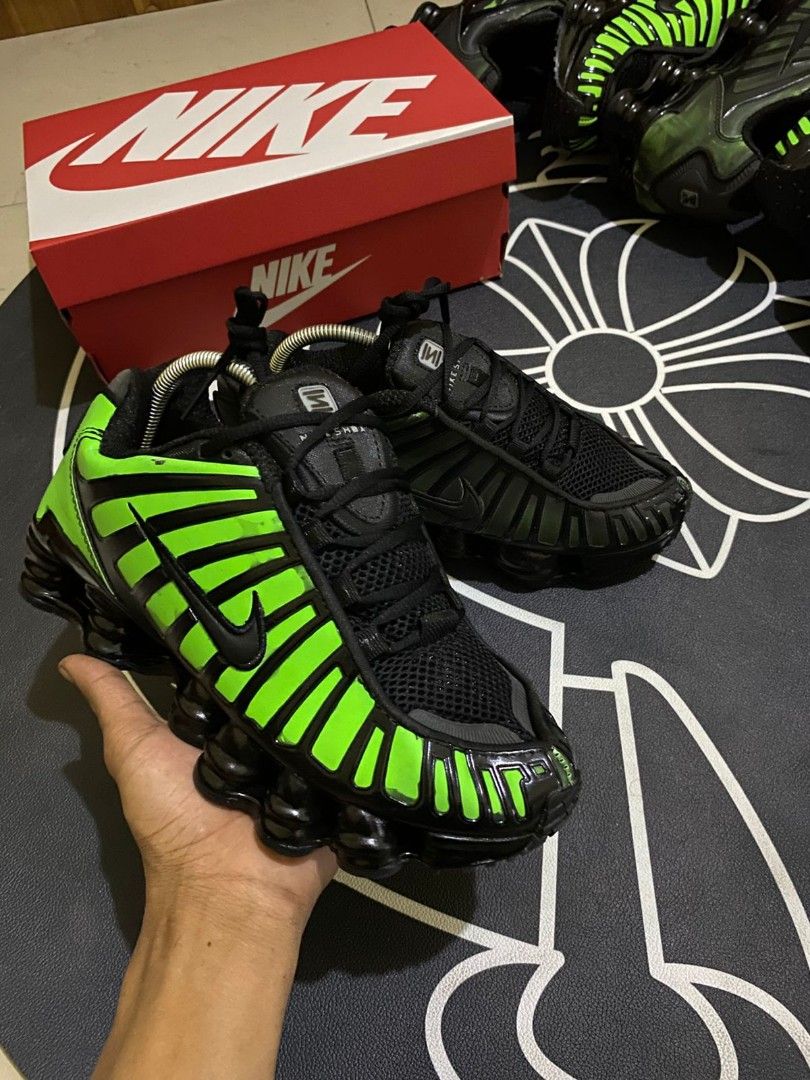 Nike Shox TL “Camaleón” Negras / 40 - 47 / CALIDAD G5 - PK - LX 🔥