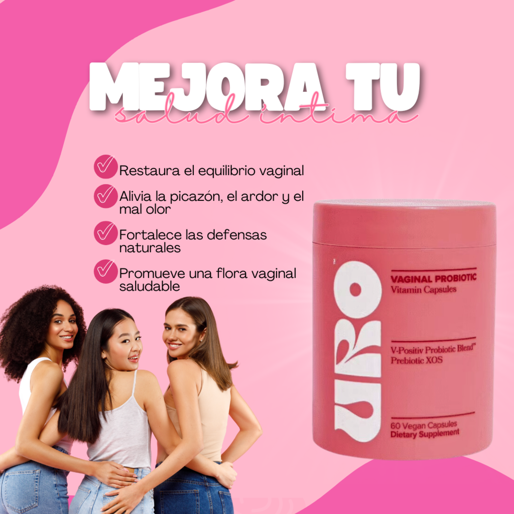 URO Probiótico Vaginal 💞 UroFem Proᵀᴹ 💞 Salud Mujeres